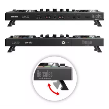 Hercules Inpulse 500 Digital Vinyl System (DVS) scratcher Czarny