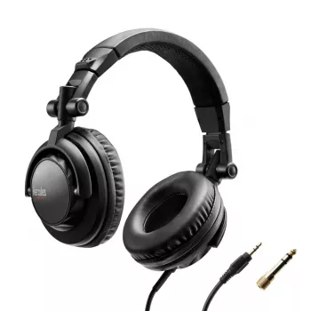 Hercules HDP DJ45 słuchawki przewodowe nauszne do muzyki czarne