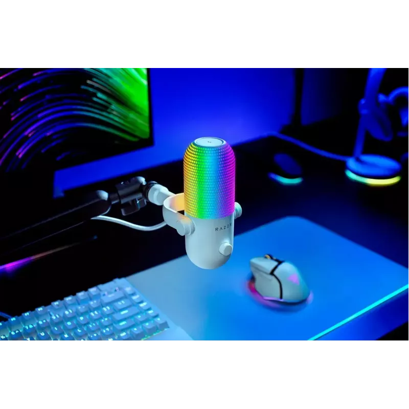 Mikrofon PC Razer Seiren V3 Chroma biały