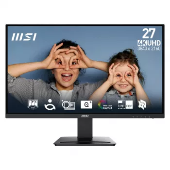 Monitor komputerowy MSI Pro MP273UDE 68,6 cm (27 cali) 3840 x 2160 pikseli 4K Ultra HD Czarny
