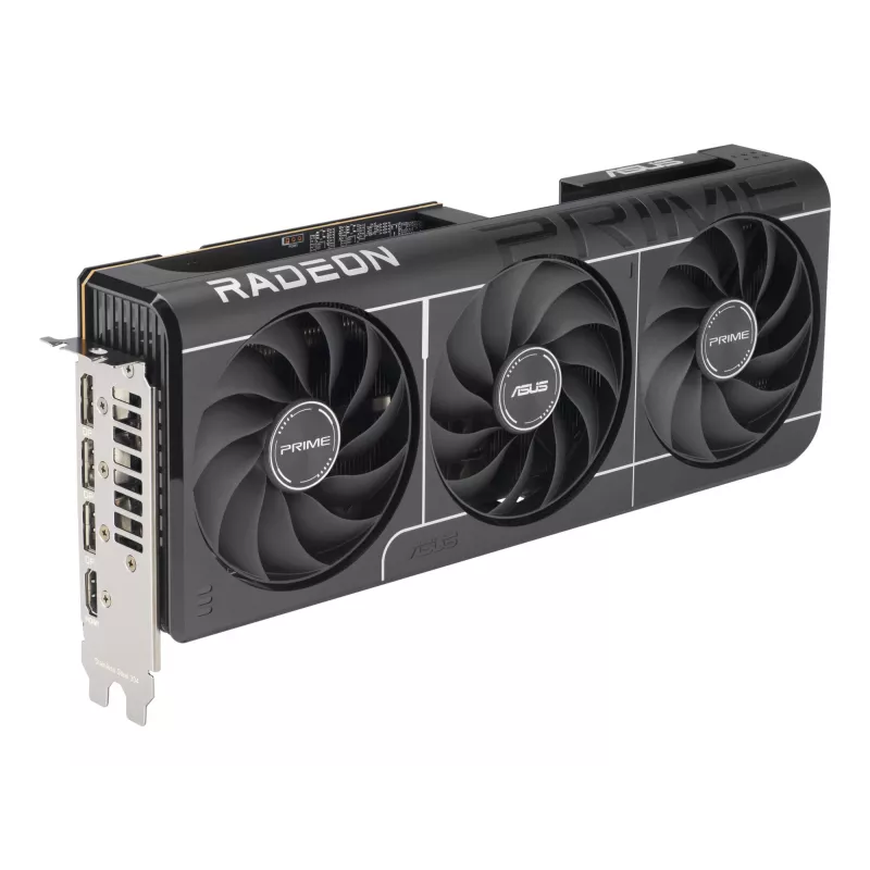 Karta graficzna ASUS Radeon RX 9070 16 GB GDDR6 PCIe 5.0 256-bit, chłodzenie 3-wentylatorowe, PCI Express 5.0