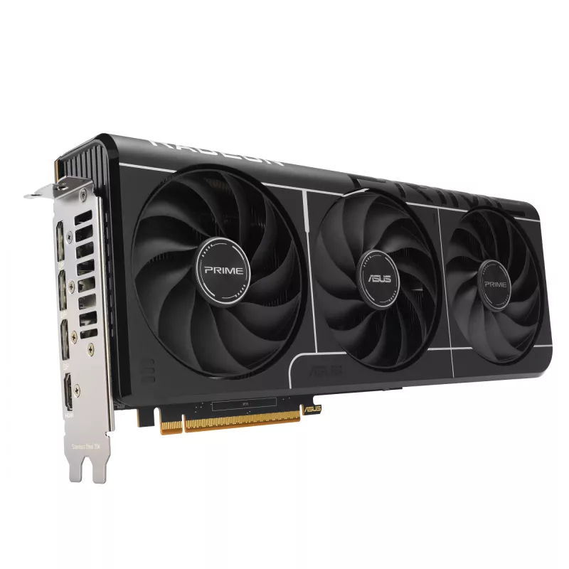 Karta graficzna ASUS Radeon RX 9070 16 GB GDDR6 PCIe 5.0 256-bit, chłodzenie 3-wentylatorowe, PCI Express 5.0