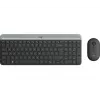Logitech MK470 Bezprzewodowa Klawiatura+Mysz, Grafit, Mysz w zestawie, QWERTY US, USB