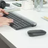 Logitech MK470 Bezprzewodowa Klawiatura+Mysz, Grafit, Mysz w zestawie, QWERTY US, USB