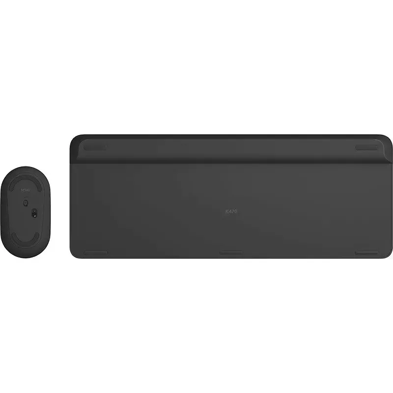 Logitech MK470 Bezprzewodowa Klawiatura+Mysz, Grafit, Mysz w zestawie, QWERTY US, USB