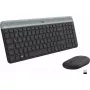 Logitech MK470 Bezprzewodowa Klawiatura+Mysz, Grafit, Mysz w zestawie, QWERTY US, USB