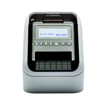 Brother QL-820NWBCVM drukarka etykiet Bezpośrednia termiczna Kolor 300 x 600 DPI 176 mm/s Przewodowa i bezprzewodowa Ethernet LAN DK Wi-Fi Bluetooth