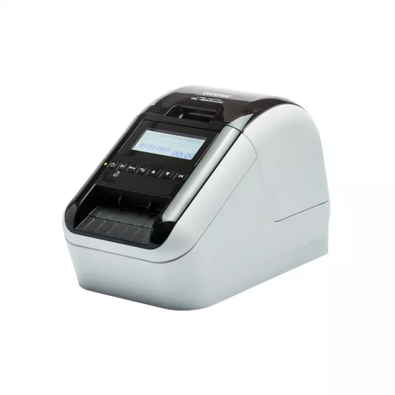 Brother QL-820NWBCVM drukarka etykiet Bezpośrednia termiczna Kolor 300 x 600 DPI 176 mm/s Przewodowa i bezprzewodowa Ethernet LAN DK Wi-Fi Bluetooth