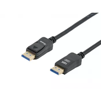 Equip DisplayPort 2.1 Cable, 1.0m, 16K/60Hz, 40Gbps, 1 m, DisplayPort, DisplayPort, Męski, Męski, 15360 x 8640 pikseli