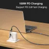 Equip 128432 kabel USB USB 3.2 Gen 2x2 2 m USB A/USB C USB C czarny