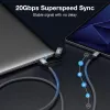 Kabel USB Equip 128433 USB 3.2 Gen 2×2 3 m USB A/USB C USB C Czarny