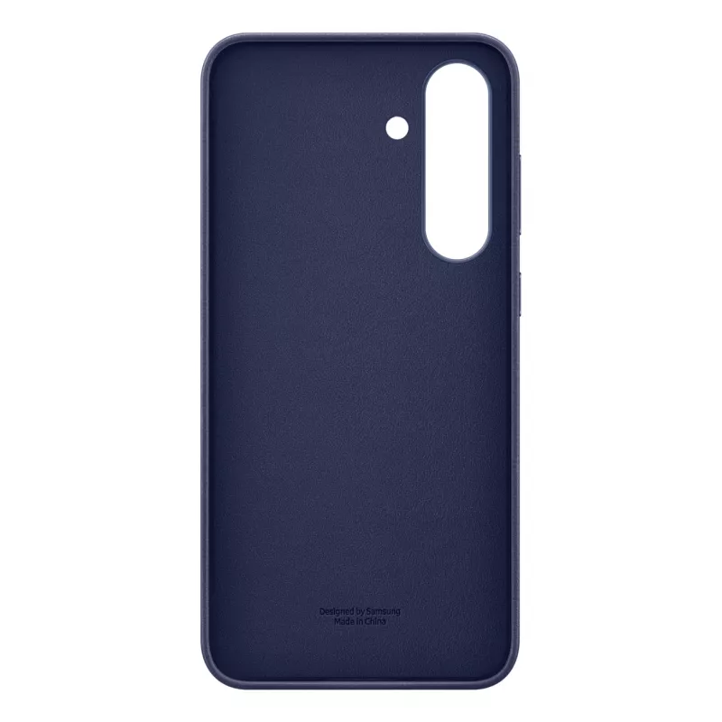 Samsung Kindsuit etui ze sztucznej skóry do Galaxy S25 FE, Cover, Samsung, Galaxy S25 FE, 17 cm (6,7 inch), granatowy