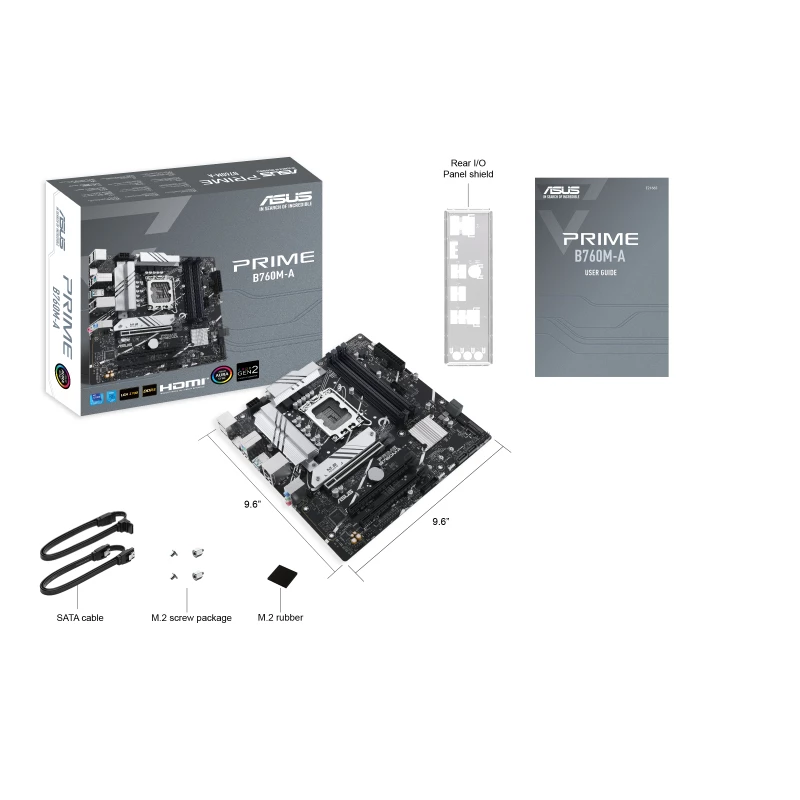 Płyta główna ASUS PRIME B760M-A-CSM Intel B760 LGA 1700 micro ATX