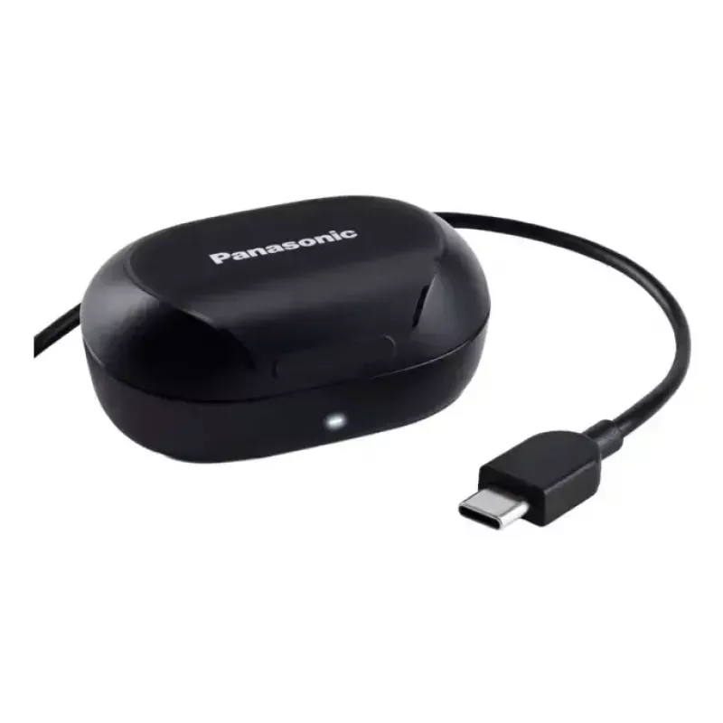 Słuchawki Panasonic RZ-B120W bezprzewodowe dokanałowe rozmowy/muzyka Bluetooth USB Type-C, 20–20000 Hz, 10 m, czarne