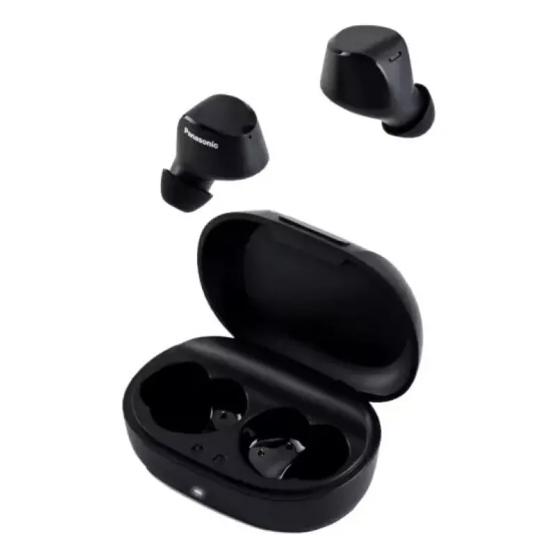 Słuchawki Panasonic RZ-B120W bezprzewodowe dokanałowe rozmowy/muzyka Bluetooth USB Type-C, 20–20000 Hz, 10 m, czarne