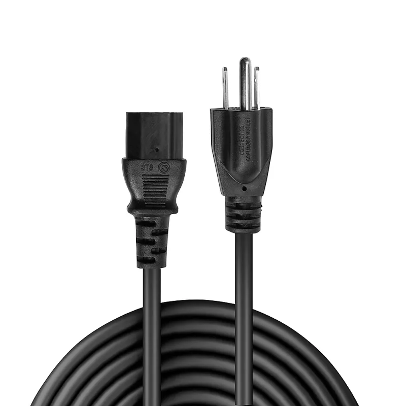 Lindy 2m US 3-pin do C13 przewód zasilający, 2 m, wtyk C13