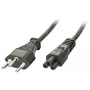 Kabel zasilający Lindy 30412 czarny 2 m złącze C5