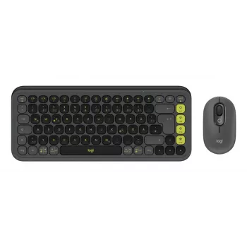 Klawiatura Logitech POP Icon Combo Mini Bezprzewodowa Bluetooth QWERTZ Niemiecka