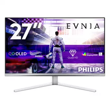 Monitor komputerowy Philips Evnia 8000 27M2N8500/00 67,3 cm (26,5 cala) 2560 x 1440 pikseli Quad HD QD-OLED Biały