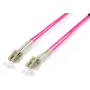 Equip kabel krosowy światłowodowy LC/LC, OM4, 1m