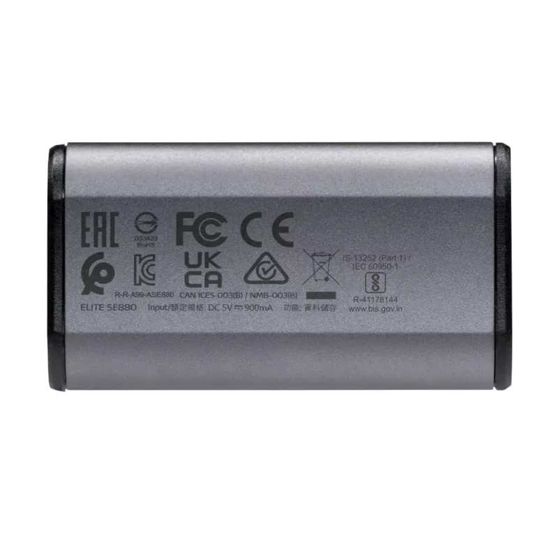 ADATA SE880 2 TB USB Type-C 3.2 Gen 2 (3.1 Gen 2) Szary