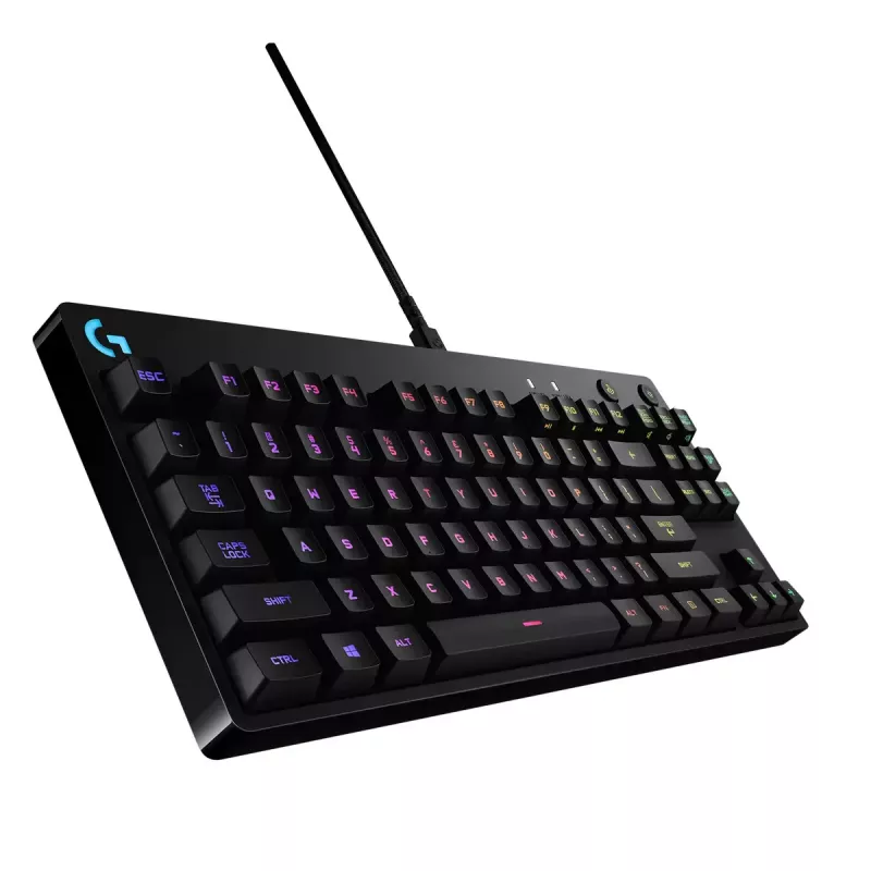 Mechaniczna klawiatura gamingowa Logitech G PRO Tenkeyless RGB LED