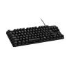 LOGITECH G413 Klawiatura Gamingowa - Czarna - US International Qwerty Dotykowa