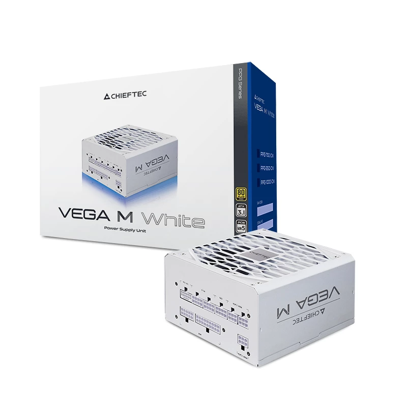 Zasilacz Chieftec Vega PPG-1000-CW 1000 W 24-pin ATX ATX Biały