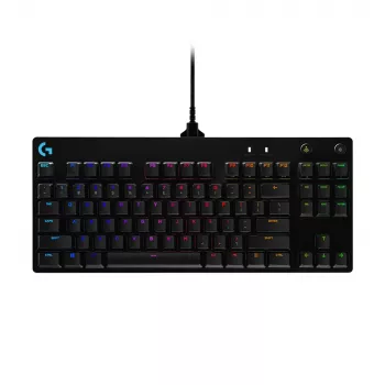 LOGITECH G Pro Mechaniczna Klawiatura Gamingowa Czarna Qwerty US/Międzynarodowa