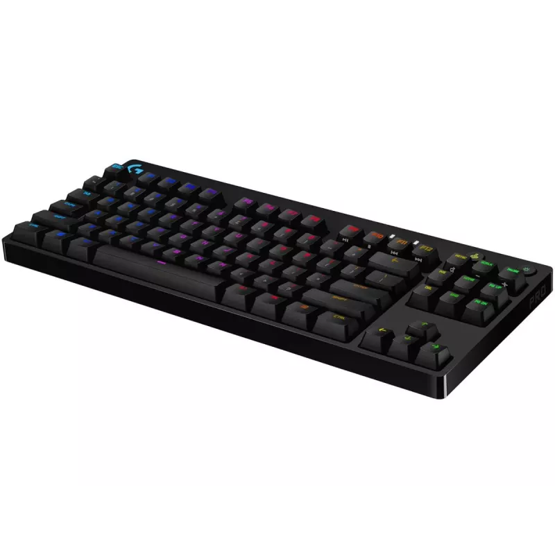 LOGITECH G Pro Mechaniczna Klawiatura Gamingowa Czarna Qwerty US/Międzynarodowa