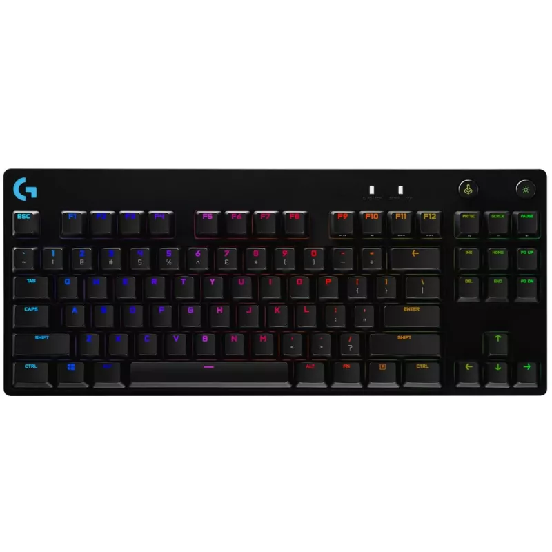LOGITECH G Pro Mechaniczna Klawiatura Gamingowa Czarna Qwerty US/Międzynarodowa