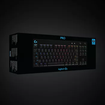 LOGITECH G PRO Mechaniczna Klawiatura Gamingowa Czarna Qwertzu Niemiecka