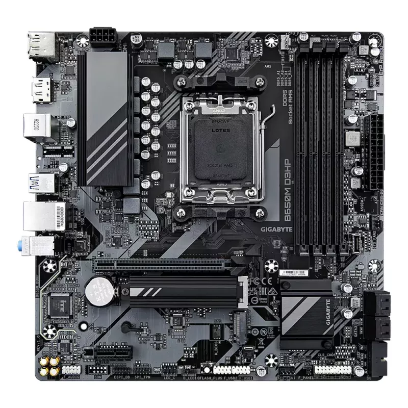 Płyta główna GIGABYTE B650M D3HP, AMD AM5, Micro ATX