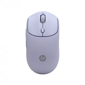 Mysz bezprzewodowa HP 400 Quiet Purple, oburęczna, RF + Bluetooth, 6000 DPI, fioletowa