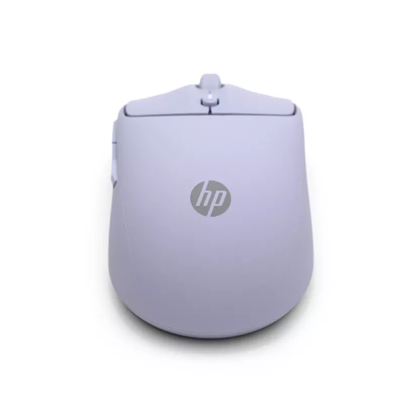 Mysz bezprzewodowa HP 400 Quiet Purple, oburęczna, RF + Bluetooth, 6000 DPI, fioletowa