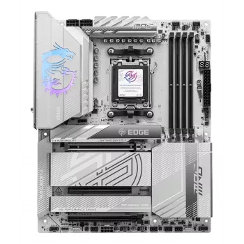 Płyta główna MSI MPG X870E EDGE TI WIFI, chipset AMD X870E, Socket AM5, ATX, DDR5, 4×DIMM, Wi‑Fi 7, 5Gb LAN, 4×M.2