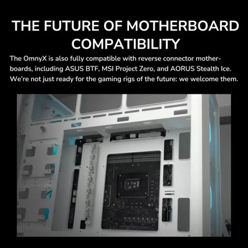 Obudowa Midi Tower COUGAR OmnyX, ARGB, Czarny