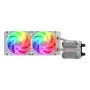 Chłodzenie wodne CPU COUGAR Poseidon Ultra 240, ARGB, Biały, Chłodnica cieczy typu all-in-one, 12 cm, 500 RPM, 2200 RPM, Biały