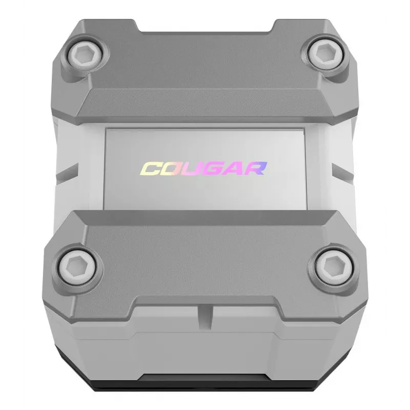 Chłodzenie wodne CPU COUGAR Poseidon Ultra 360, ARGB, Biały, chłodnica typu all-in-one, 12 cm, 500 RPM, 2200 RPM, Biały