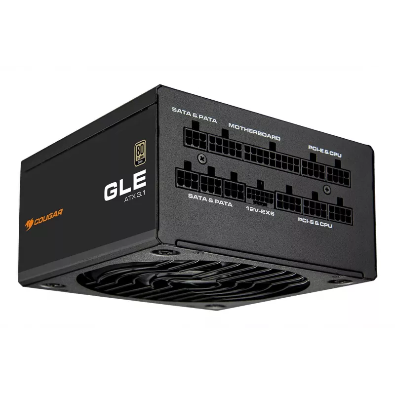 Zasilacz COUGAR GLE 1200W ATX3.1 / 80 Plus Gold, 1200 W, 100 - 240 V, 50/60 Hz, 15-7.5 A, 120 W, 1200 W