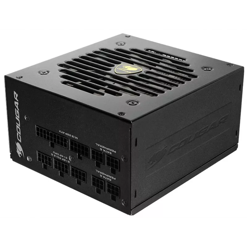 Zasilacz COUGAR GEX 750W ATX3.0 / 80 Plus Gold / Modularny, 750 W, 100 - 240 V, 50 - 60 Hz, 10 - 5 A, 10 A, 5 A