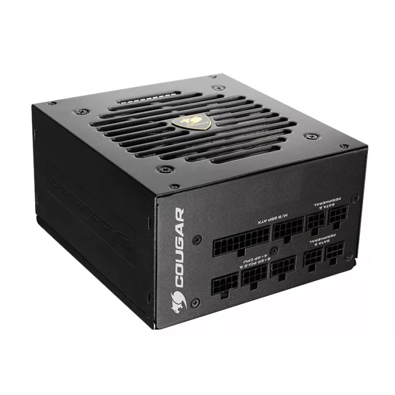 Zasilacz COUGAR GEX 750W ATX3.0 / 80 Plus Gold / Modularny, 750 W, 100 - 240 V, 50 - 60 Hz, 10 - 5 A, 10 A, 5 A