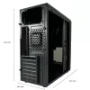Obudowa PC LC-Power LC-7041B-ON Midi Tower Czarny