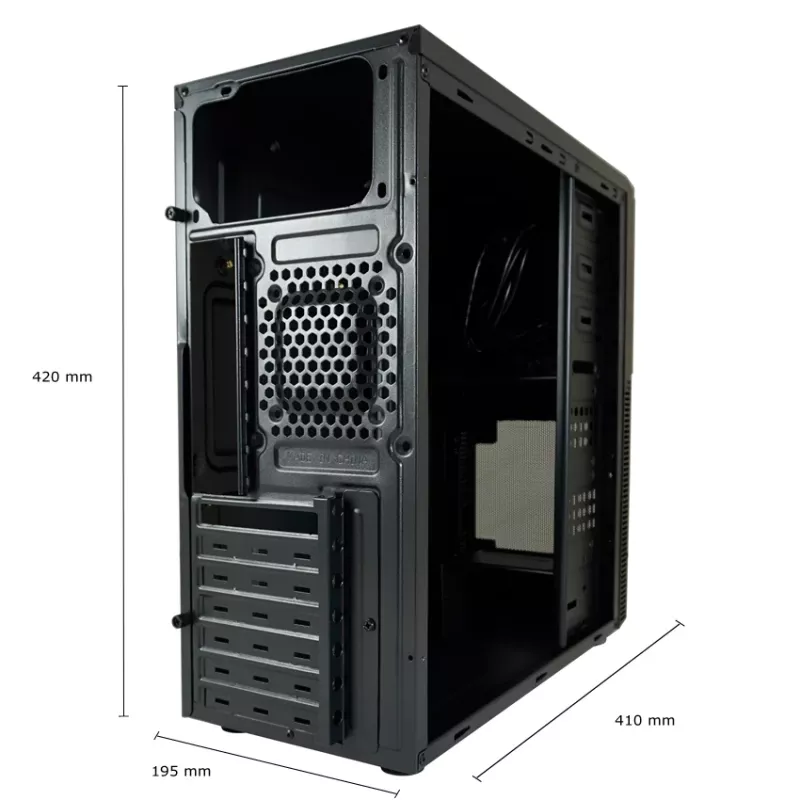 Obudowa PC LC-Power LC-7041B-ON Midi Tower Czarny