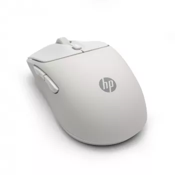 Mysz bezprzewodowa HP 400 Quiet Maple, oburęczna, RF + Bluetooth, 6000 DPI, beżowa