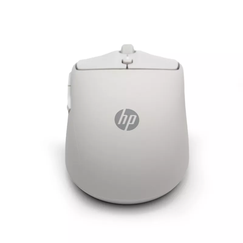 Mysz bezprzewodowa HP 400 Quiet Maple, oburęczna, RF + Bluetooth, 6000 DPI, beżowa