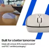Mysz bezprzewodowa HP 400 Quiet Maple, oburęczna, RF + Bluetooth, 6000 DPI, beżowa