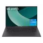 LG Gram 16ZB90RU Intel® Core™ i5 i5-1334U Laptop 40,6 cm (16 cali) WQXGA 16 GB LPDDR4x-SDRAM 512 GB SSD Wi-Fi 6E (802.11ax) Windows 11 Pro niemiecka klawiatura Czarny