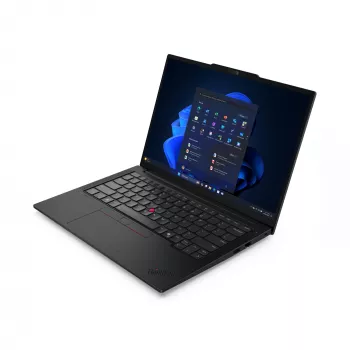Lenovo ThinkPad E14 Gen 7 (Intel) Copilot+ PC Intel Core Ultra 7 258V Laptop 35.6 cm (14 cali) 2.8K 32 GB LPDDR5x-SDRAM 1 TB SSD Wi-Fi 6E (802.11ax) Windows 11 Pro Niemiecki Czarny