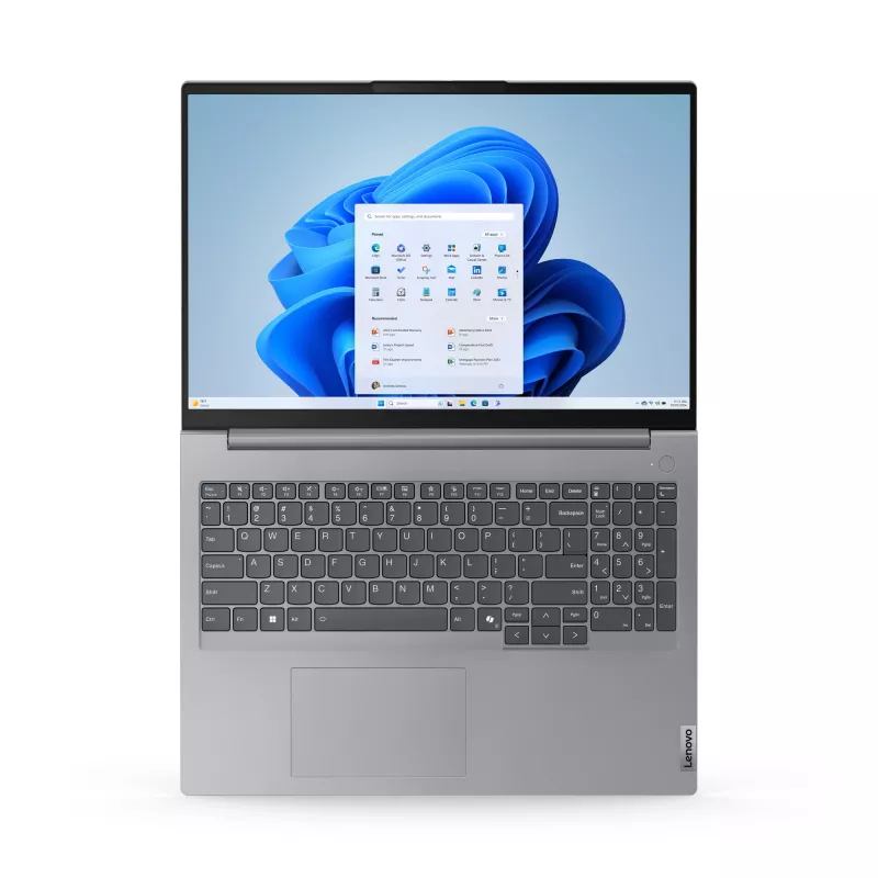 Lenovo ThinkBook 16 G7 ARP AMD Ryzen™ 7 7735HS Laptop 40,6 cm (16 cali) WUXGA 32 GB DDR5-SDRAM 1 TB SSD Wi-Fi 6E (802.11ax) Windows 11 Pro Szary Niemiecki